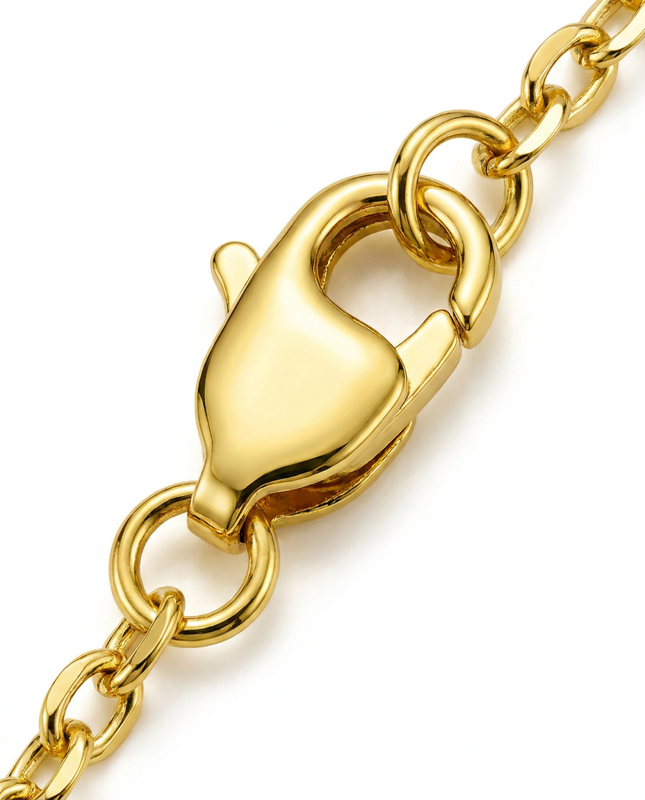 916 Gold Bracelet 5 Treasure Baby