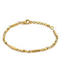 916 Gold Bracelet Celeste Bar Link