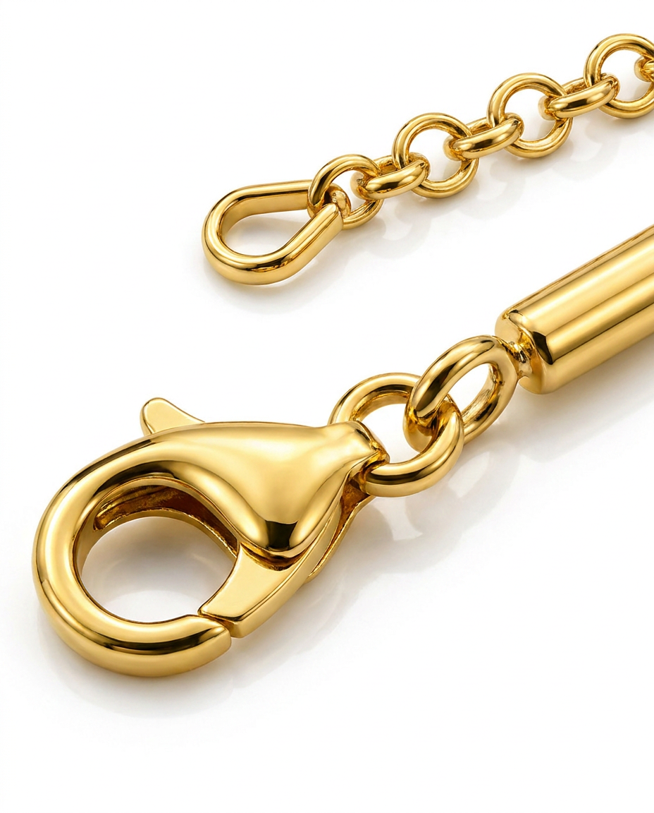 916 Gold Bracelet Celeste Bar Link