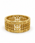 916 Gold Ring Endless Fortune Coin