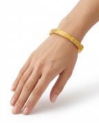 916 Gold Bangle Aurex Glacier