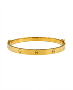 916 Gold Bangle Aurex Slim
