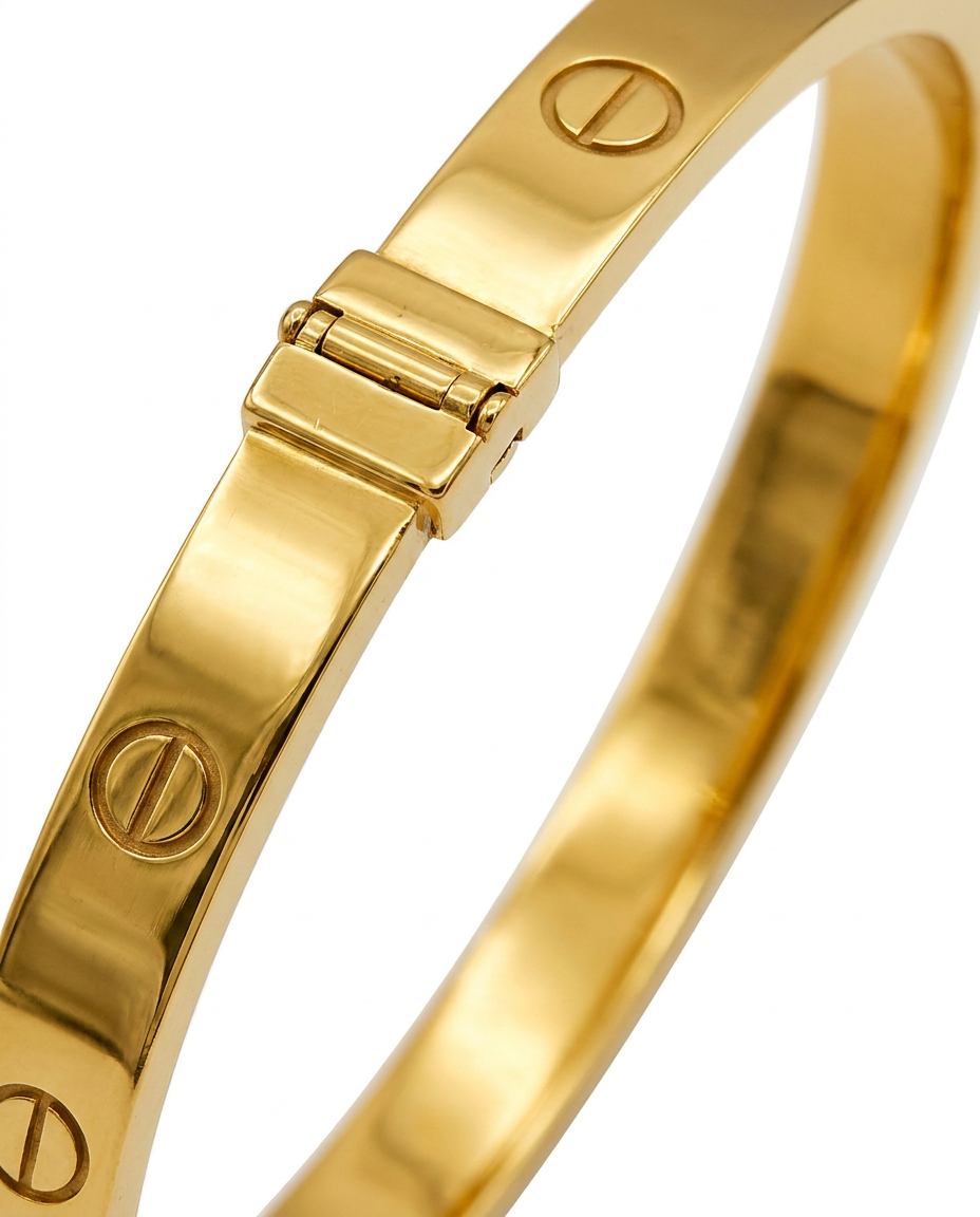 916 Gold Bangle Aurex Slim
