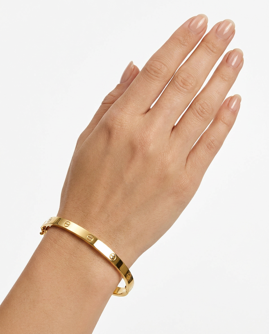 916 Gold Bangle Aurex Slim