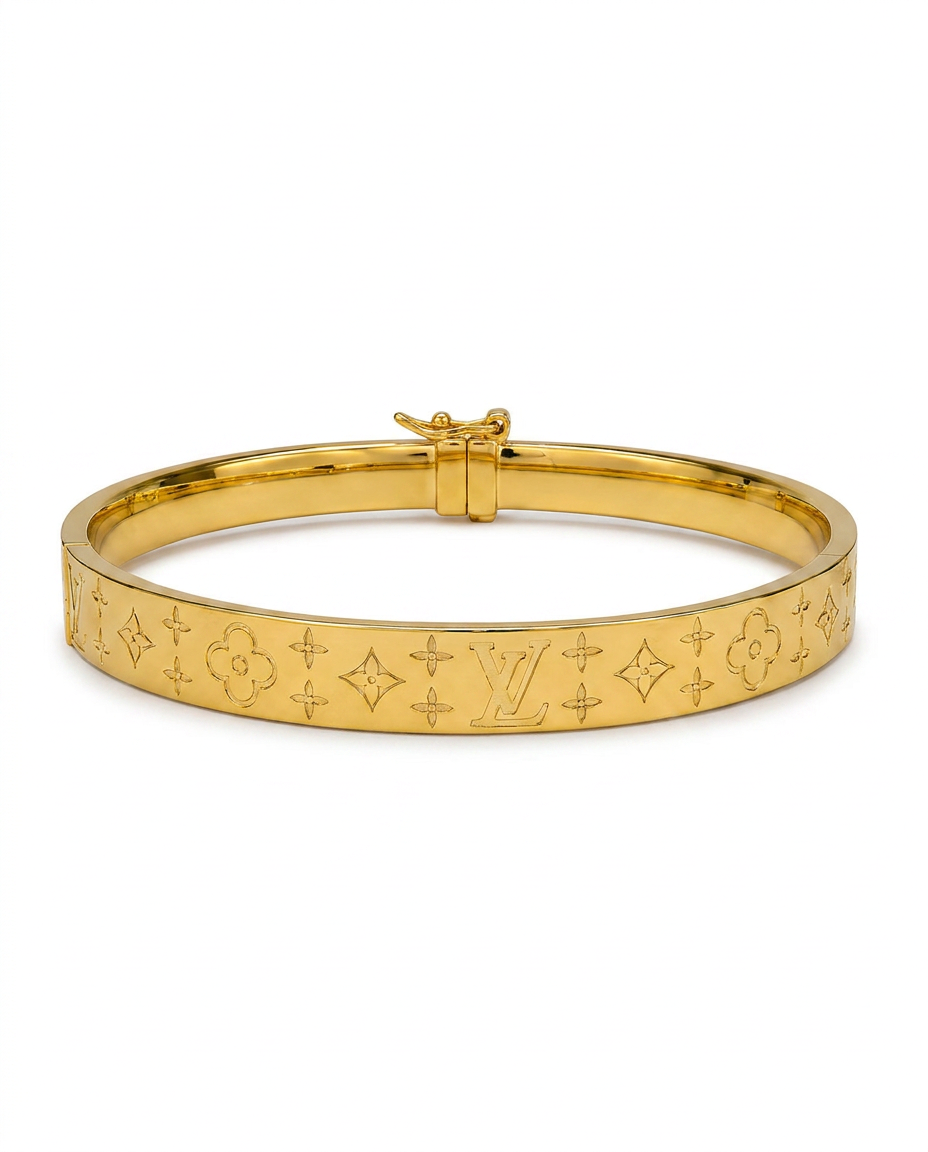 916 Gold Bangle Floréa