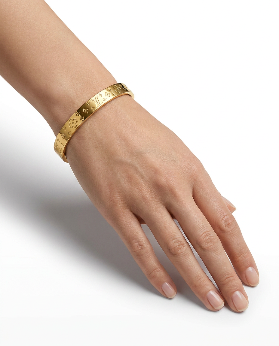 916 Gold Bangle Floréa
