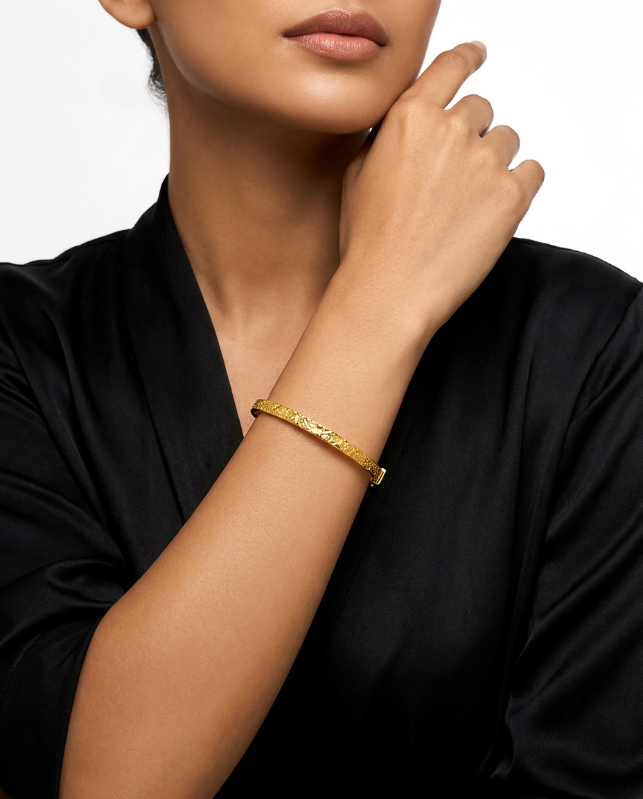 916 Gold Bangle Glacier Sakura Slim