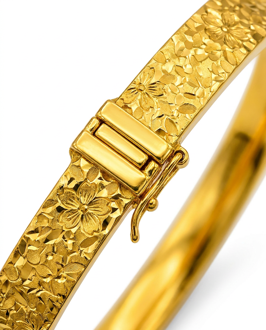 916 Gold Bangle Glacier Sakura