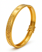 916 Gold Bangle Stardust Glacier