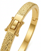 916 Gold Bangle Ultimate Glacier