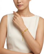 916 Gold Bracelet 5 Filigree