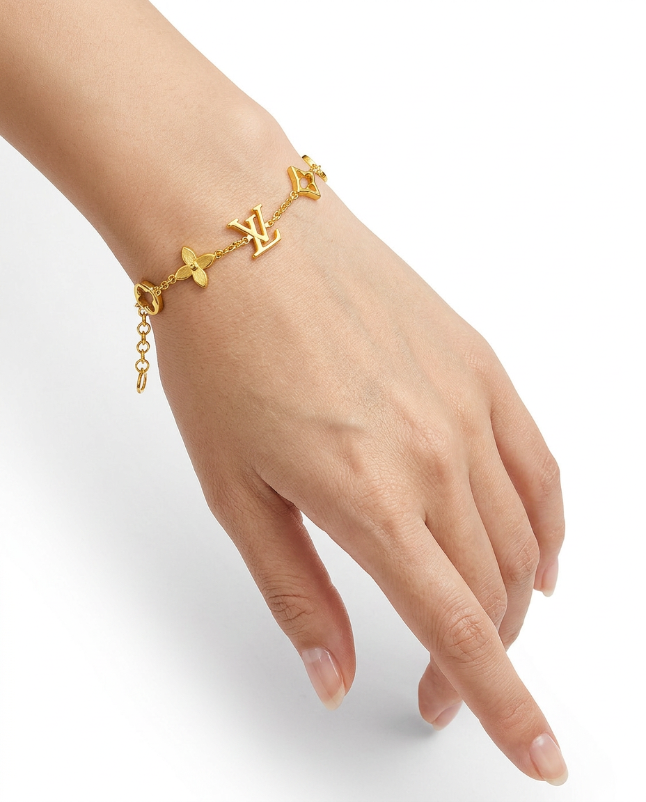 916 Gold Bracelet 5 Floréa