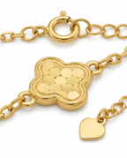 916 Gold Bracelet 5 Glitter Flora