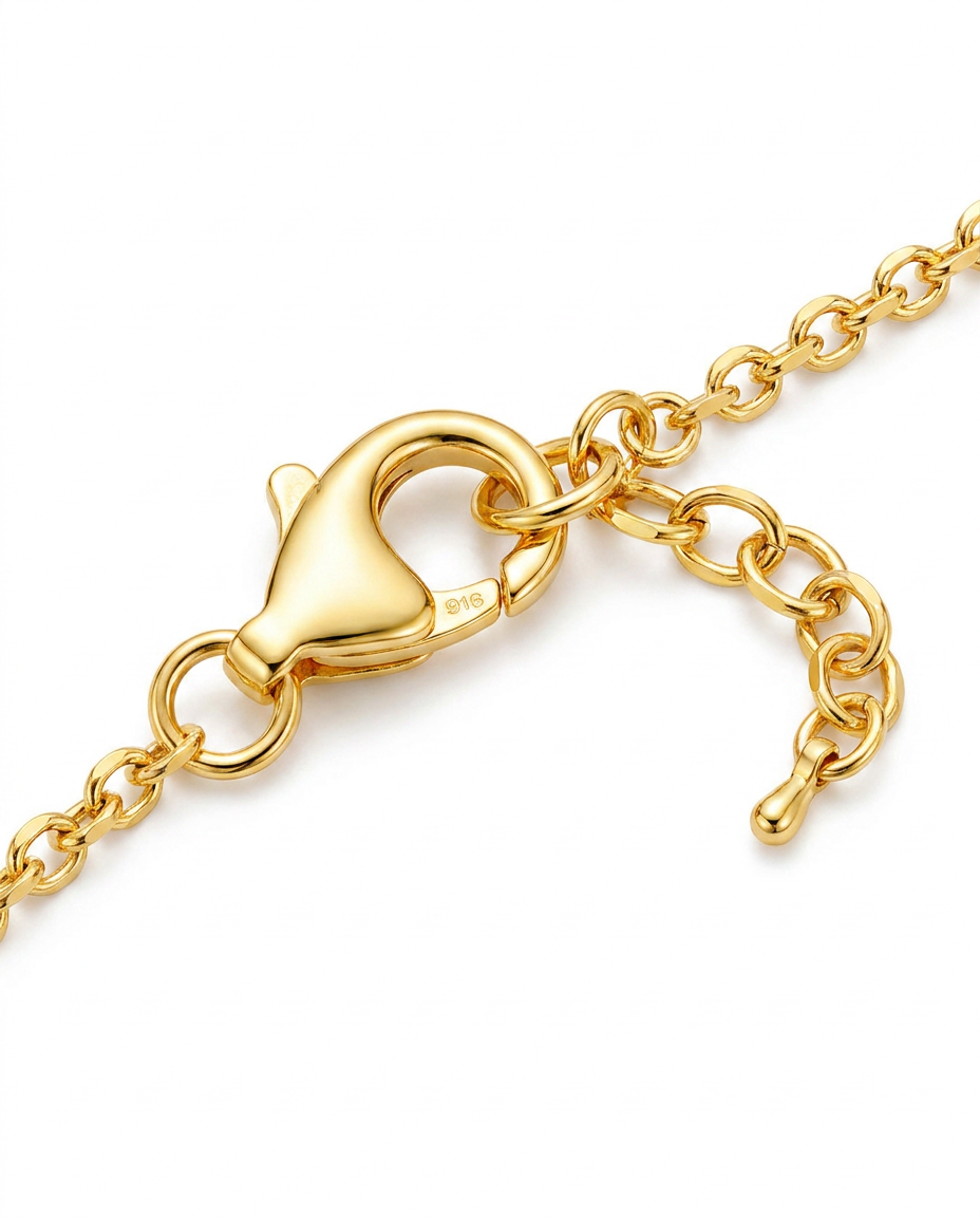 916 Gold Bracelet 5 Luna Glacier Bloom