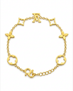916 Gold Bracelet 7 Floréa