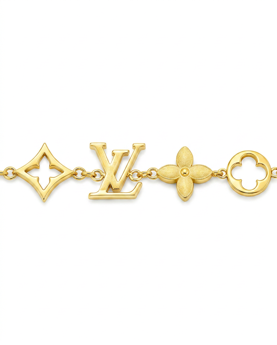 916 Gold Bracelet 7 Floréa