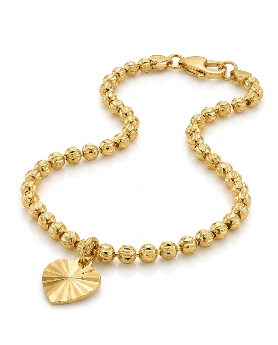 916 Gold Bracelet Full Beads