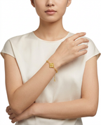 916 Gold Bracelet Glacier Clover S