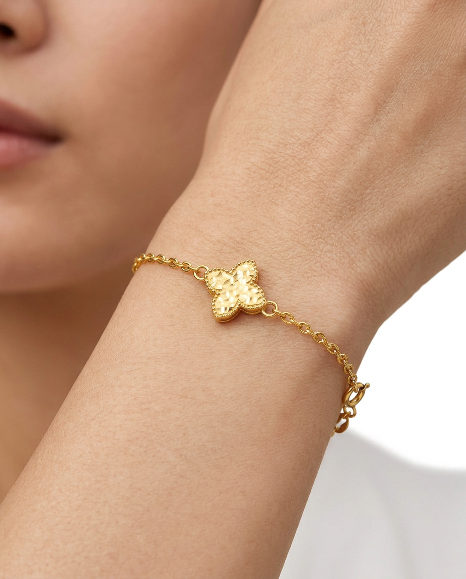 916 Gold Bracelet Glacier Florea S