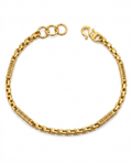 916 Gold Bracelet Imperial Link