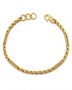 916 Gold Bracelet Imperial Link