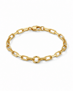 916 Gold Bracelet Paper Clip