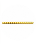916 Gold Bracelet Pyramid
