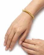 916 Gold Bracelet Pyramid