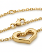 916 Gold Bracelet Single Lovie Heart