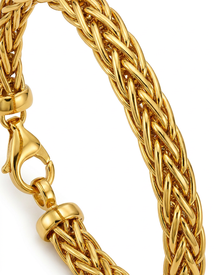 916 Gold Bracelet Whip