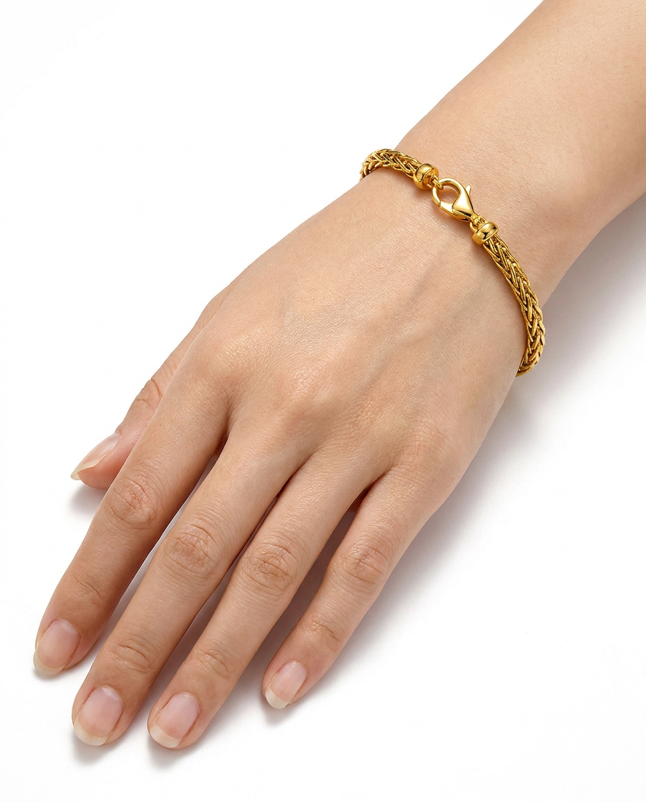 916 Gold Bracelet Whip
