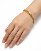 916 Gold Bracelet Whip