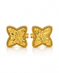 916 Gold Earrings Floréa Glacier