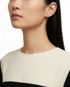 916 Gold Earrings Floréa Glacier