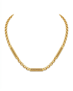 916 Gold Necklace Imperial Link