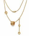 916 Gold Necklace Love Barrel