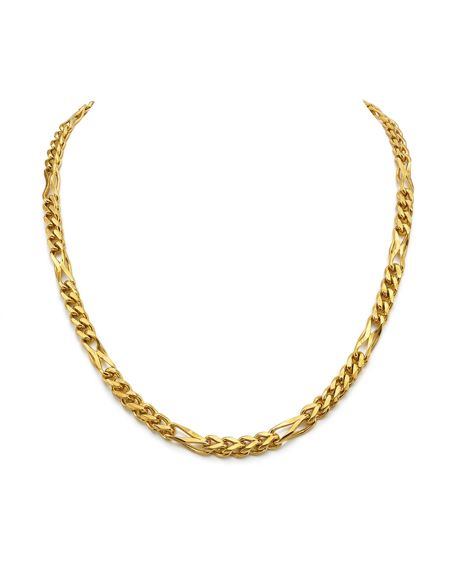916 Gold Necklace Noble