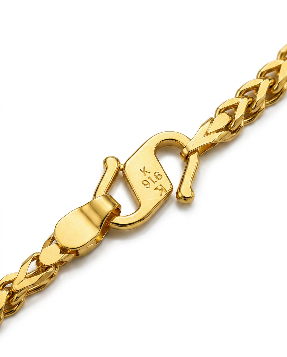 916 Gold Necklace Noble