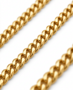916 Gold Necklace Cuban