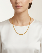 916 Gold Necklace Cuban