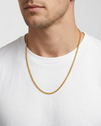 916 Gold Necklace Cuban