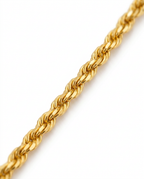 916 Gold Necklace Solid Rope