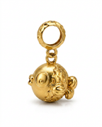 916 Gold Pendant Baby Fish