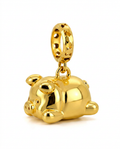 916 Gold Pendant Baby Pig