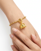 916 Gold Pendant Baby Pig