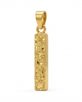 916 Gold Pendant Glacier Pillar
