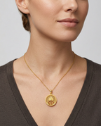 916 Gold Pendant Gourd Abacus
