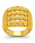916 Gold Ring Regal Grid