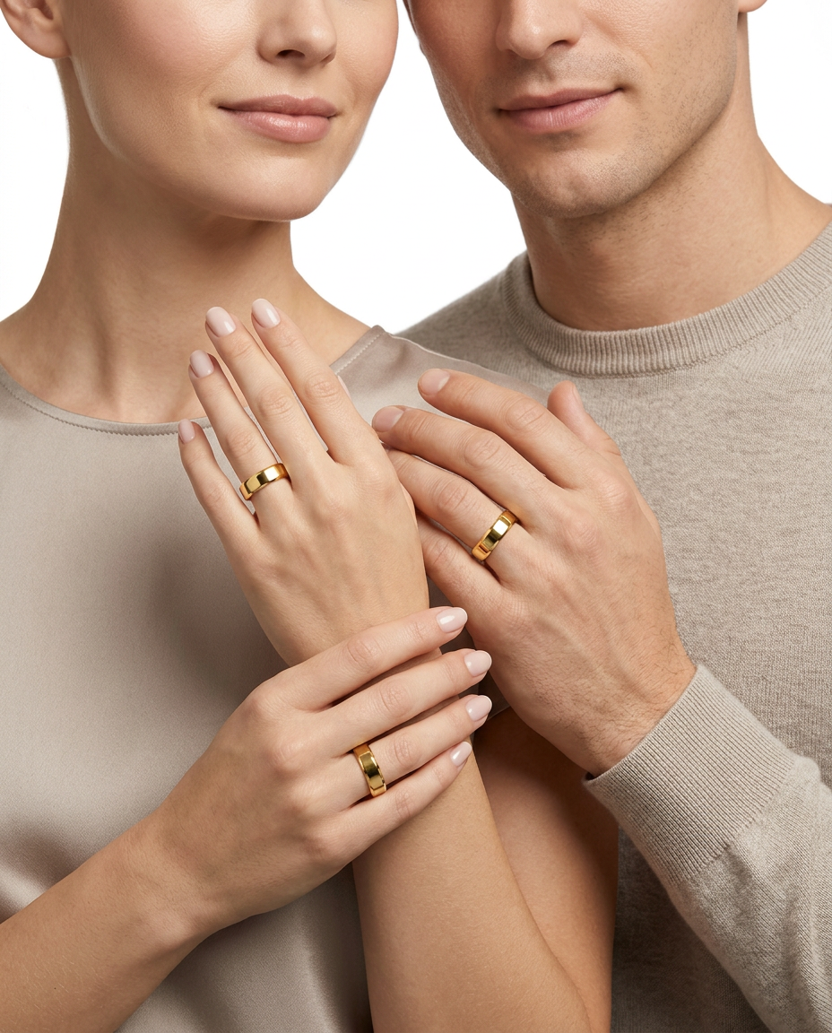 916 Gold Ring Royale Fit