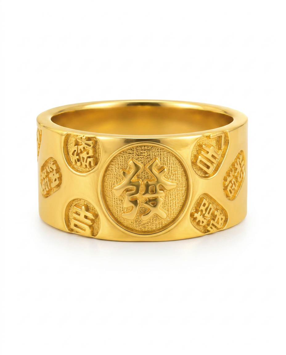 916 Gold Ring Fortune Luxe